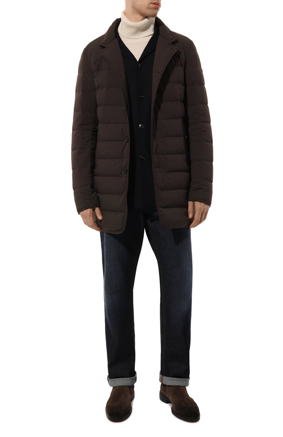 Пуховая куртка DUNO коричневого цвета по цене 73700 руб., арт. L0FT/LIC0SA, фото 2 Пуховая куртка DUNO, арт. L0FT/LIC0SA, фото 2