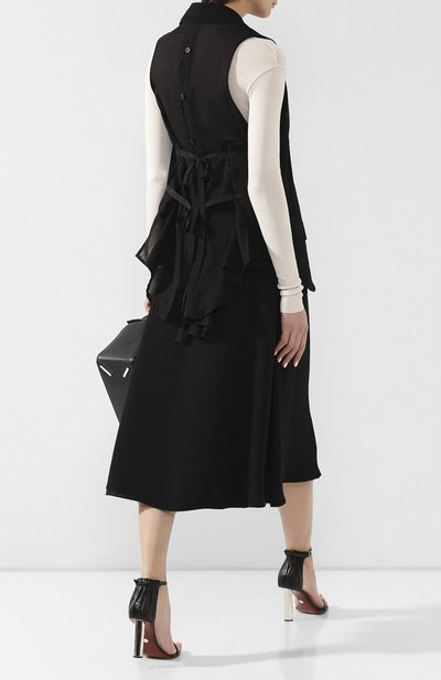 Хлопковый жилет ANN DEMEULEMEESTER, арт. 1901-1154-P-172-099, фото 2