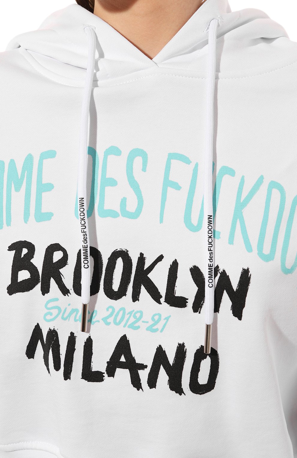 Хлопковое худи COMME DES FUCKDOWN, арт. CDFD2140, фото 5