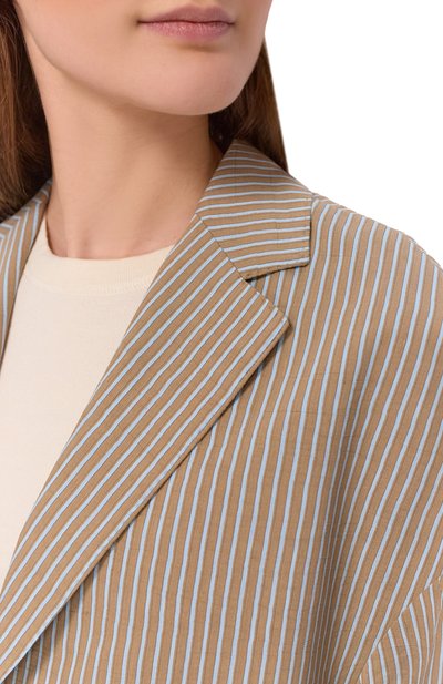 Жакет изо льна и вискозы OFFICINE GENERALE, арт. S26WTLG413, фото 5