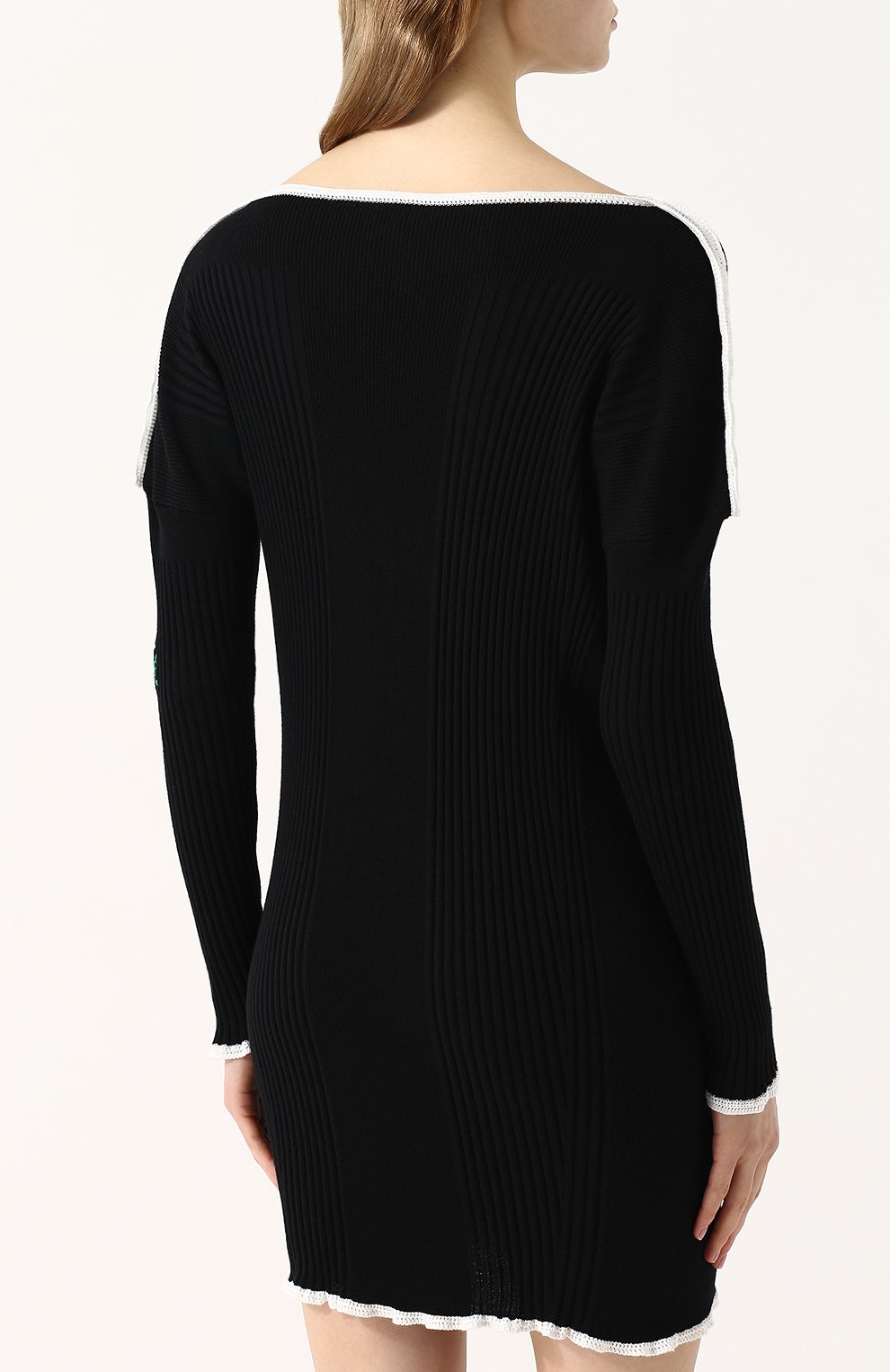 Приталенное шерстяное мини-платье с длинным рукавом SONIA RYKIEL, арт. 19171425-FB, фото 4