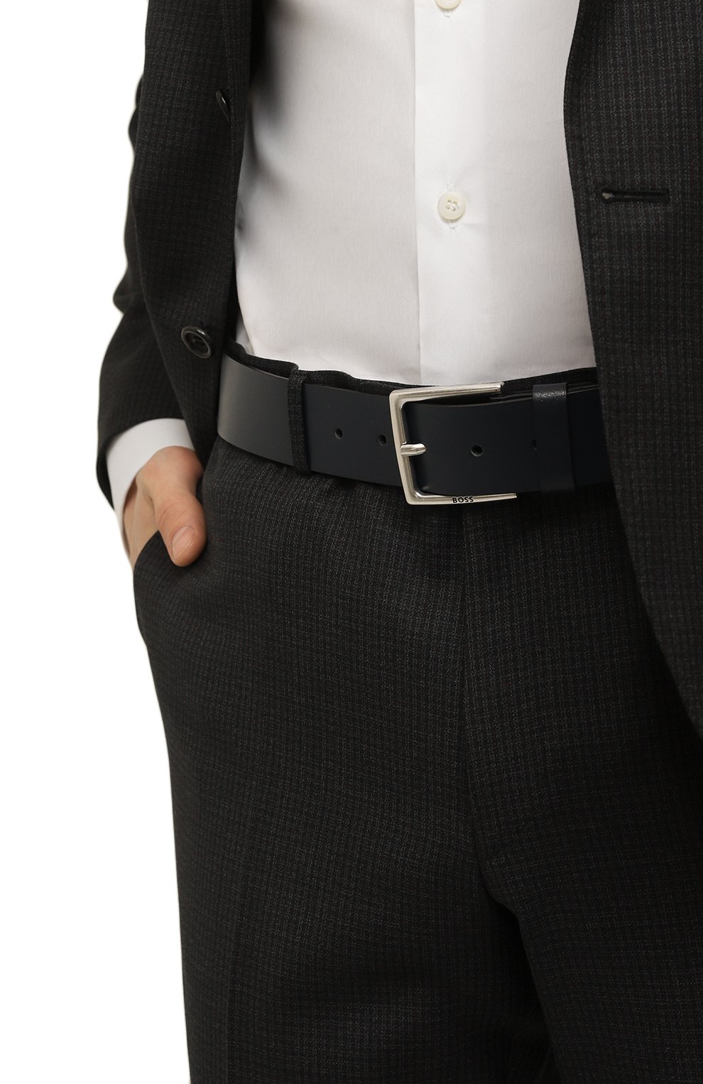 Кожаный ремень BOSS, арт. 50475296, фото 2