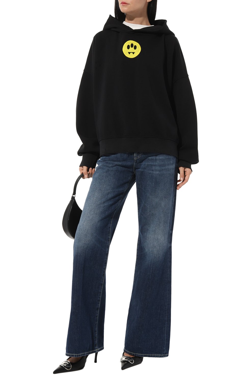 Хлопковое худи BARROW, арт. F3BWW0HS079, фото 2