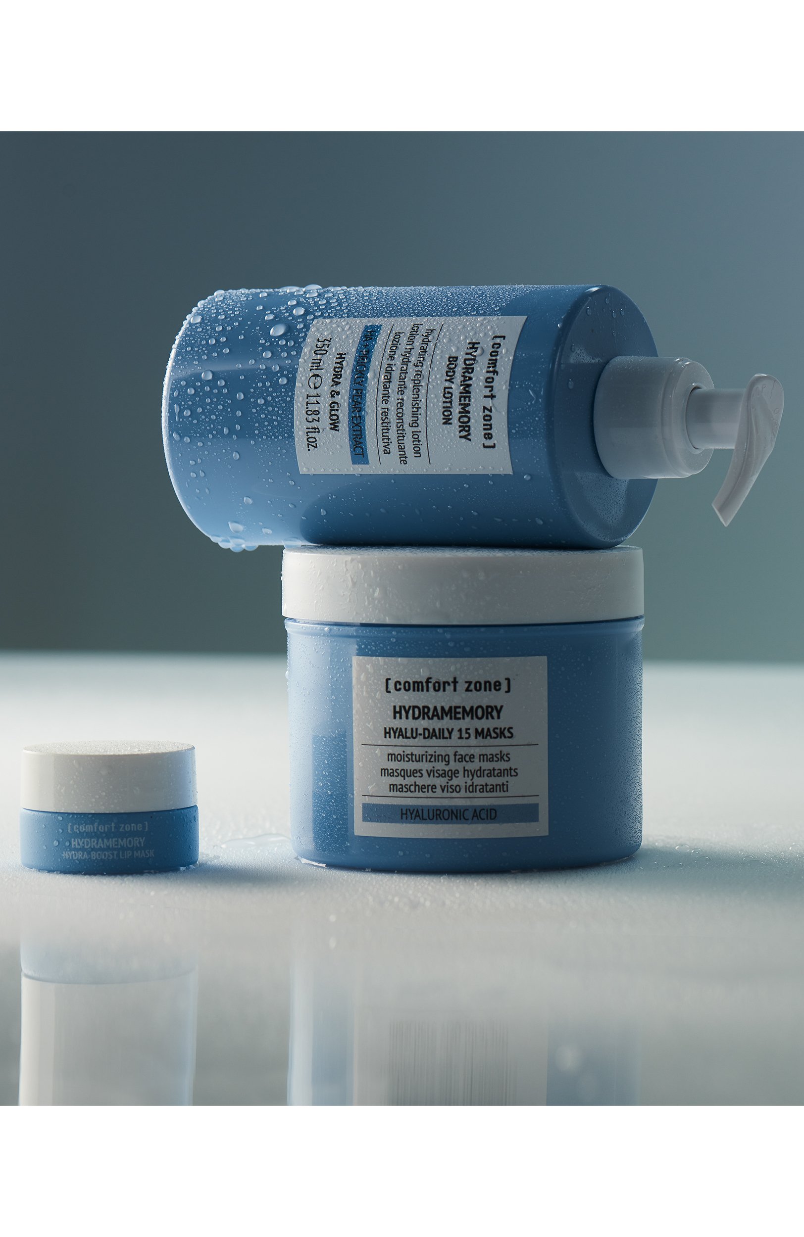 Набор увлажняющих масок с гиалуроновой кислотой hydramemory (15ml) COMFORT ZONE, арт. 12719, фото 2