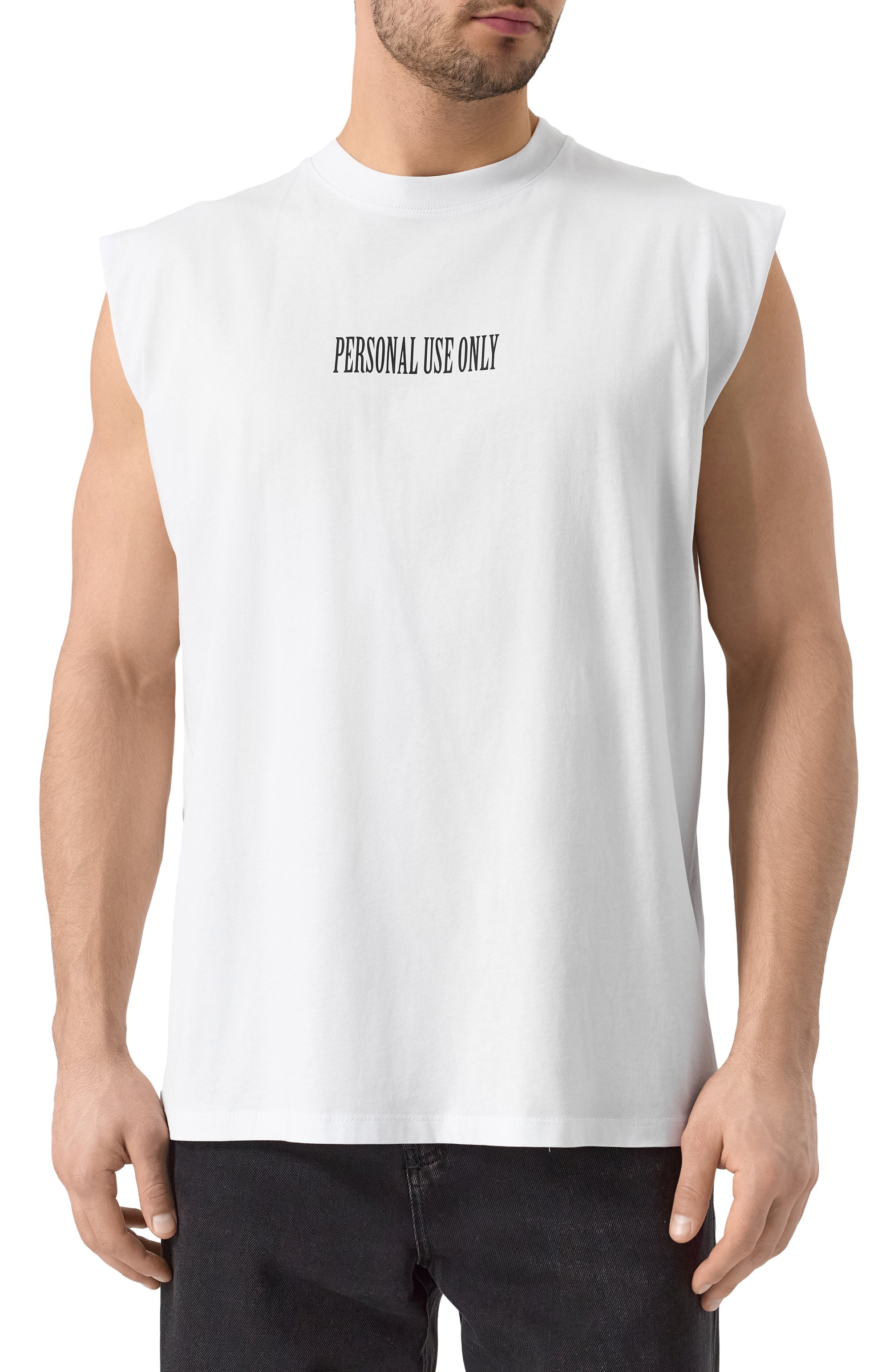 Хлопковая майка DIEGO VENTURINO белого цвета по цене 19250 руб., арт. DVTSSMPU0, фото 3 Хлопковая майка DIEGO VENTURINO, арт. DVTSSMPU0, фото 3