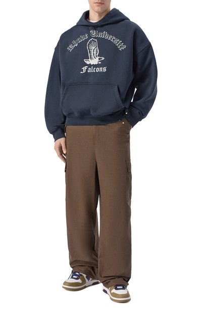 Кожаные кеды out of office OFF-WHITE, арт. 0MIA189S26LEA003, фото 2