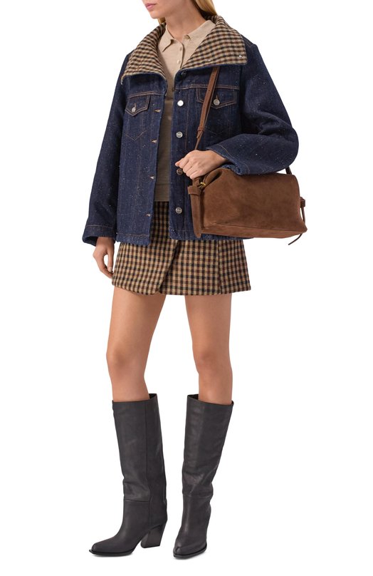 Сумка Brioche Yuzefi BRI0CHE P0UCH/SUEDE Коричневый  BRI0CHE P0UCH/SUEDE Фото 3