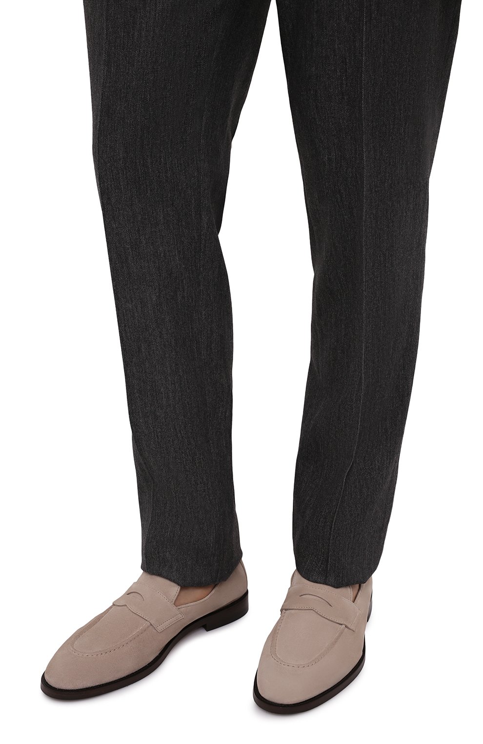 Замшевые пенни-лоферы BRUNELLO CUCINELLI, арт. MZUCCLB872, фото 3