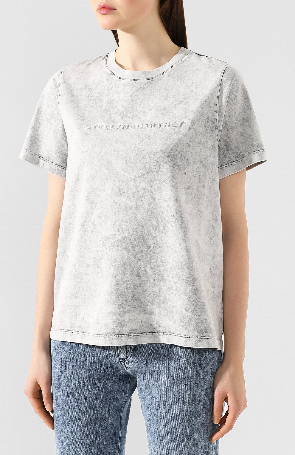 Хлопковая футболка STELLA MCCARTNEY, арт. 596957/SNW45, фото 3