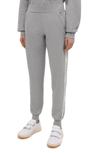 Джоггеры EMPORIO ARMANI серого цвета по цене 11300 руб., арт. 164508/1A250, фото 3 Джоггеры EMPORIO ARMANI, арт. 164508/1A250, фото 3