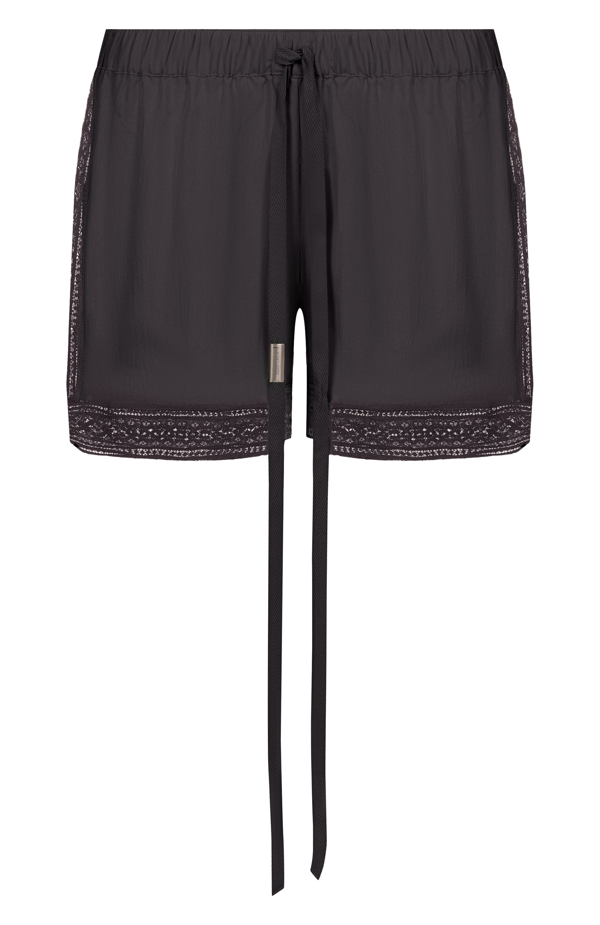 Шелковые шорты ANN DEMEULEMEESTER черного цвета по цене 78750 руб., арт. B0013990/FA731, фото 1 Шелковые шорты ANN DEMEULEMEESTER, арт. B0013990/FA731, фото 1