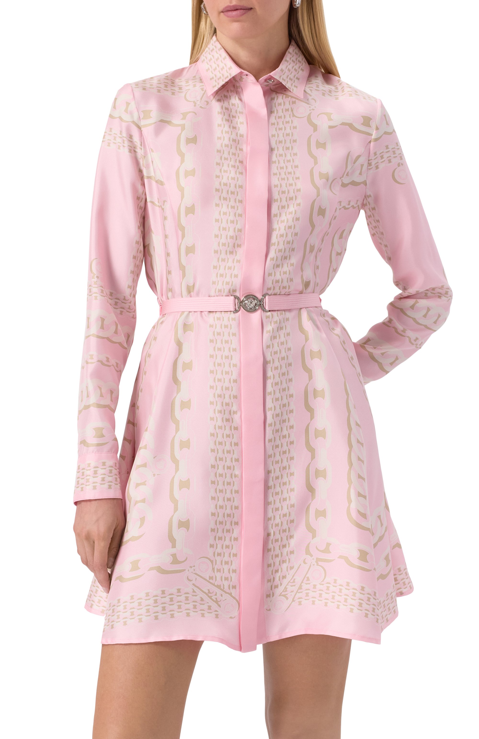 Шелковое платье VERSACE, арт. 1018933/1A13638, фото 3