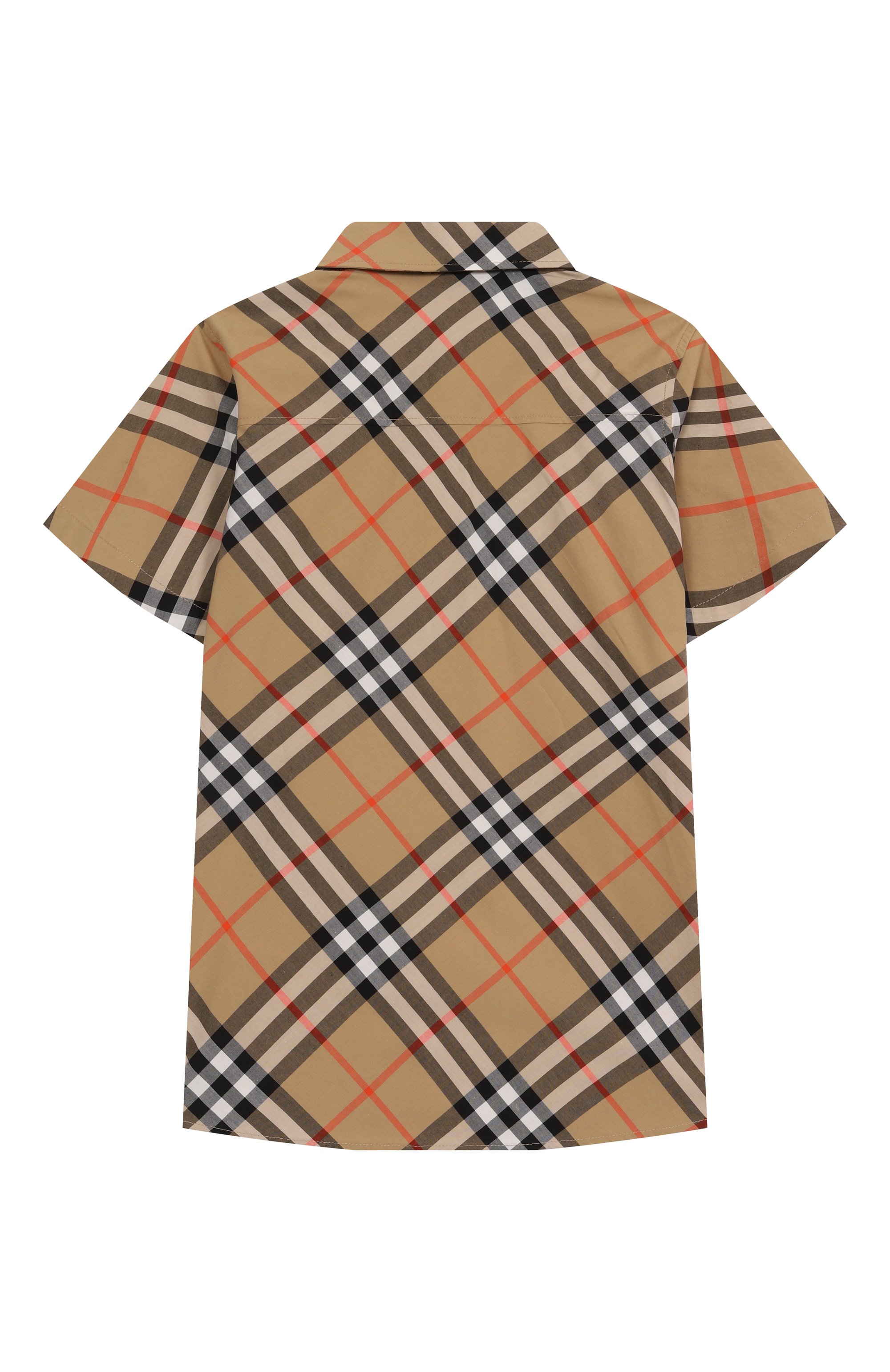 Хлопковая рубашка BURBERRY, арт. 8089029, фото 2