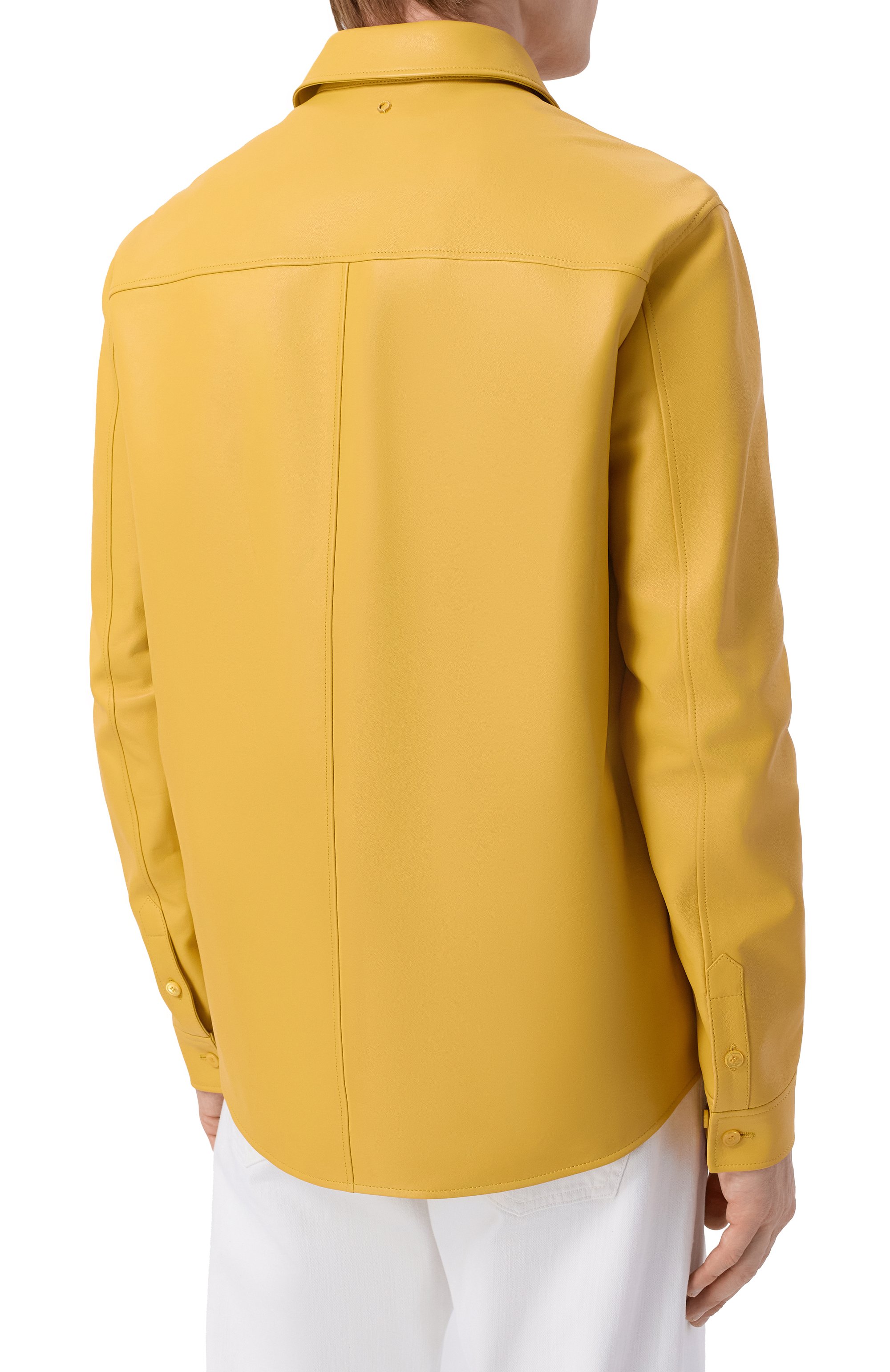 Кожаная куртка-рубашка STEFANO RICCI, арт. M7J6100060/NPNVS5, фото 4