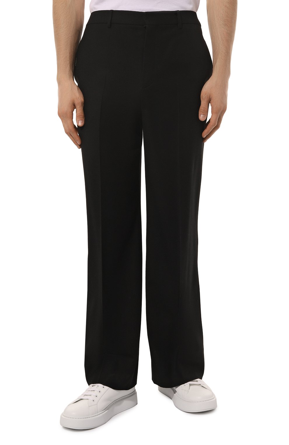 Шерстяные брюки SAINT LAURENT, арт. 700933/Y2F29, фото 3