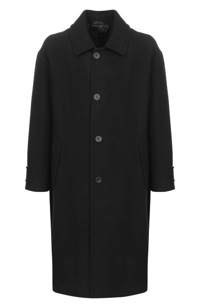 Мужское пальто из шерсти и кашемира GIORGIO ARMANI, арт. GM004047/TE16788