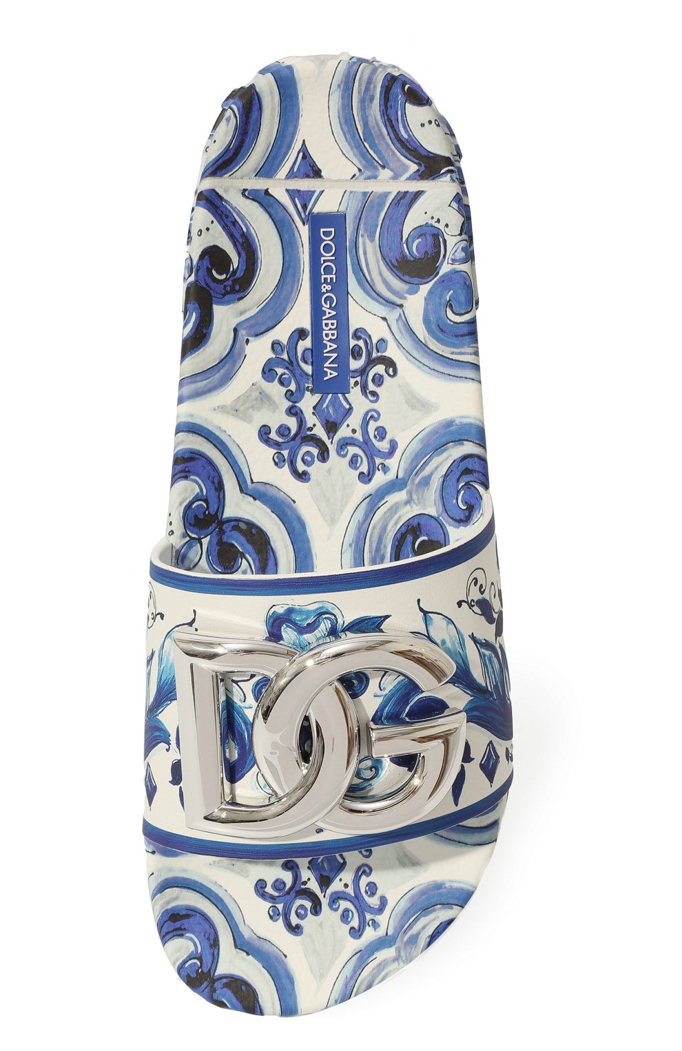 Шлепанцы maiolica blu DOLCE & GABBANA, арт. CW2059/AB816, фото 6