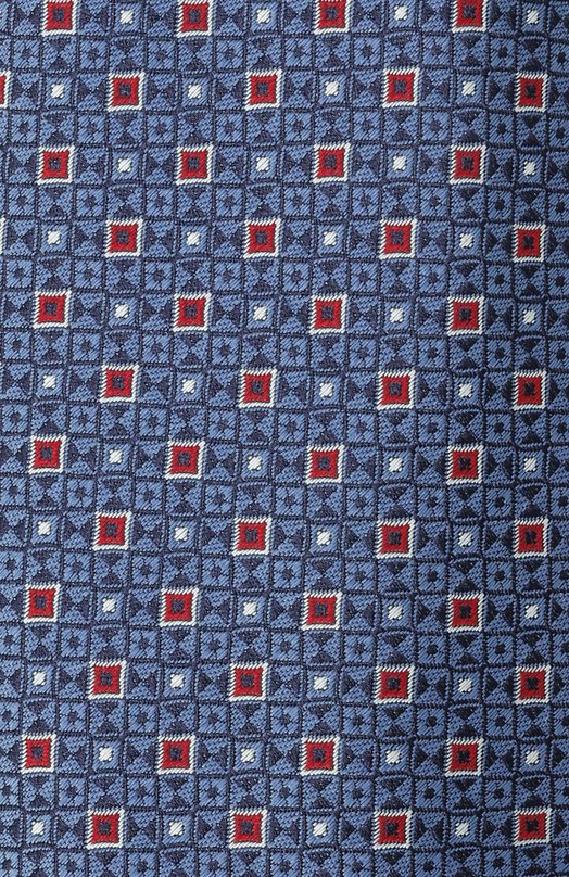 Шелковый галстук Canali 18/HJ04487 Синий  18/HJ04487 Фото 4