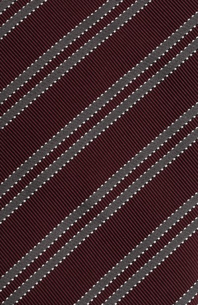 Галстук из шелка и хлопка BRIONI бордового цвета по цене 25350 руб., арт. 062I00/P1446, фото 4 Галстук из шелка и хлопка BRIONI, арт. 062I00/P1446, фото 4