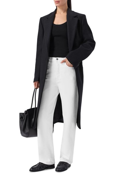 Шерстяной пуловер TOTEME черного цвета по цене 67650 руб., арт. 254-WRT0571-YA0128, фото 2 Шерстяной пуловер TOTEME, арт. 254-WRT0571-YA0128, фото 2