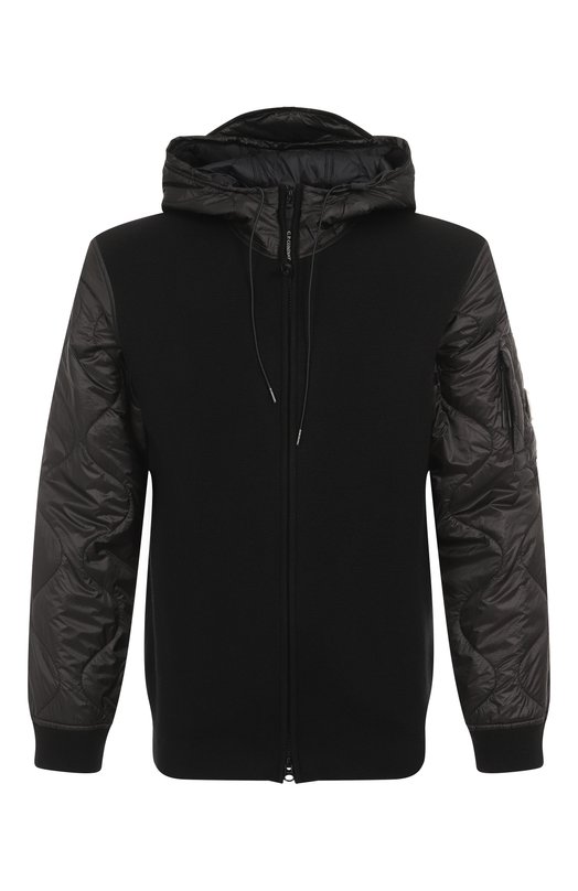 Комбинированная толстовка C.P. Company 19CMKN062A006390M Чёрный 19CMKN062A006390M