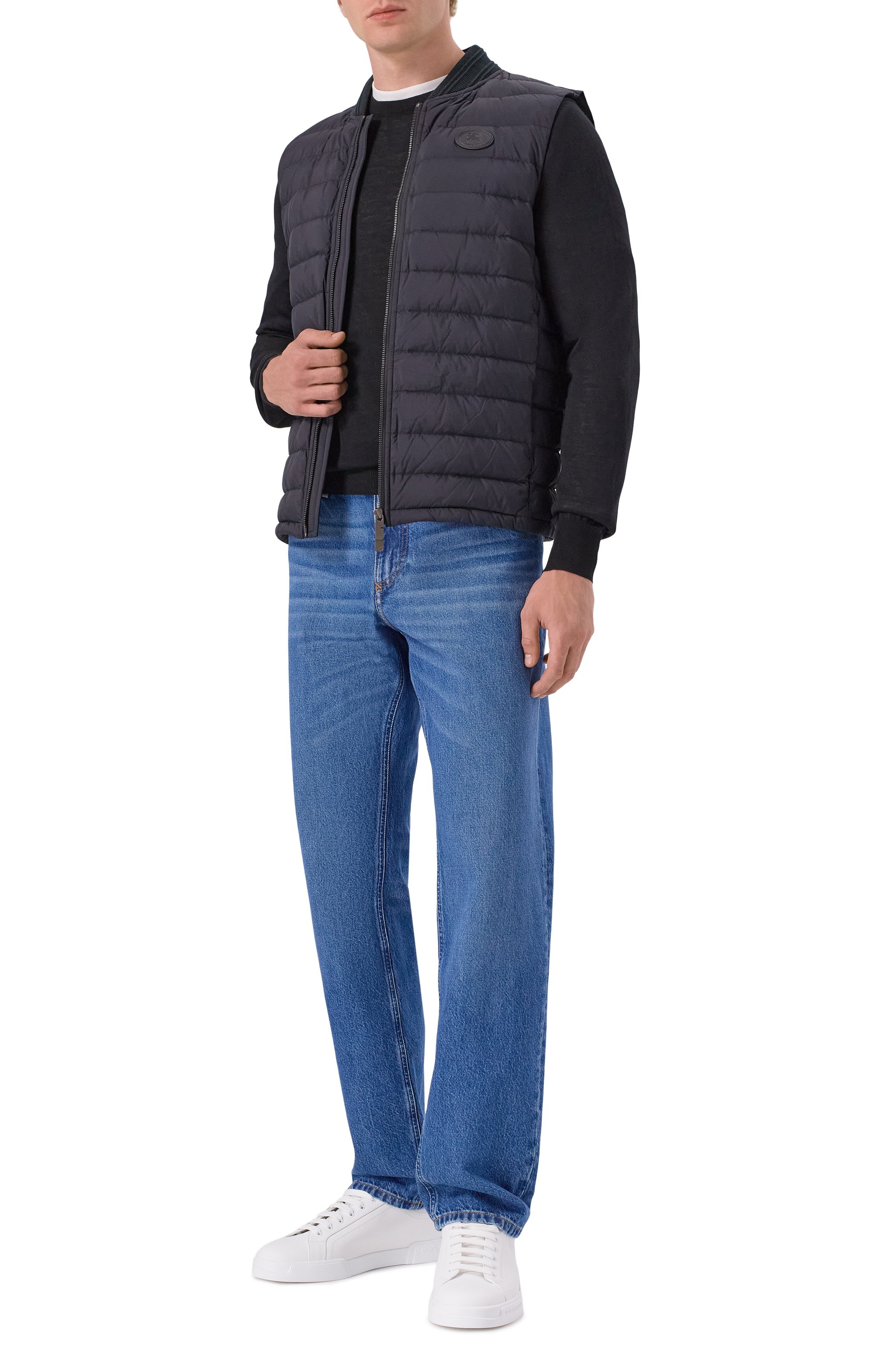 Пуховый жилет BURBERRY, арт. 8110274, фото 2