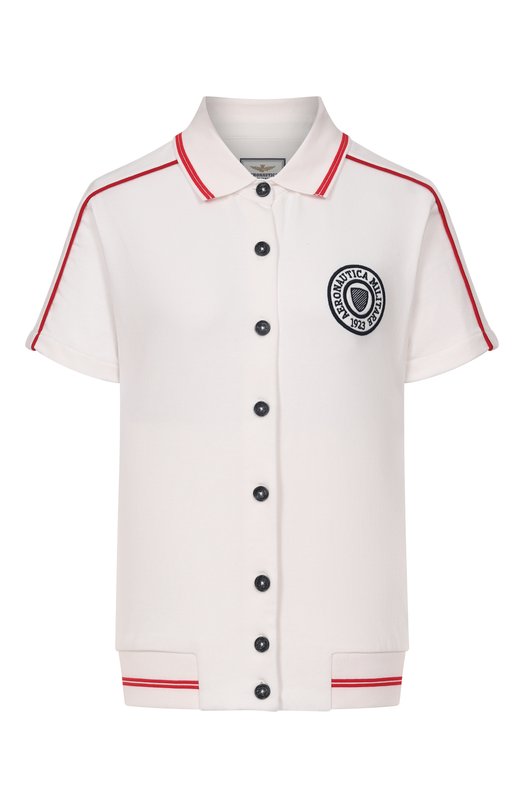 Хлопковая толстовка Aeronautica Militare TF078DF582_1 Белый TF078DF582_1