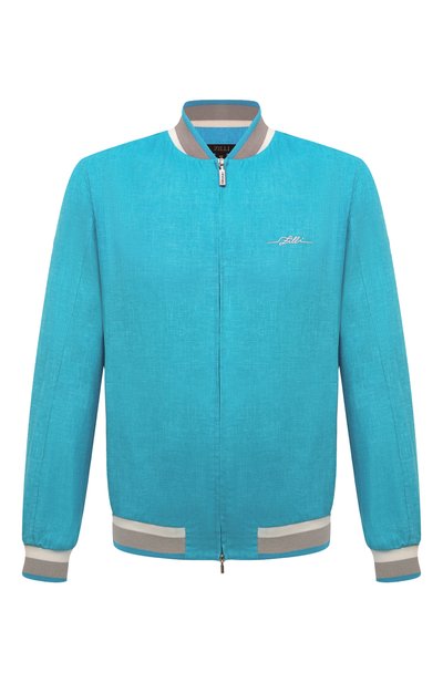 Мужской льняной бомбер ZILLI, арт. B0M01BM0800VZL0T1