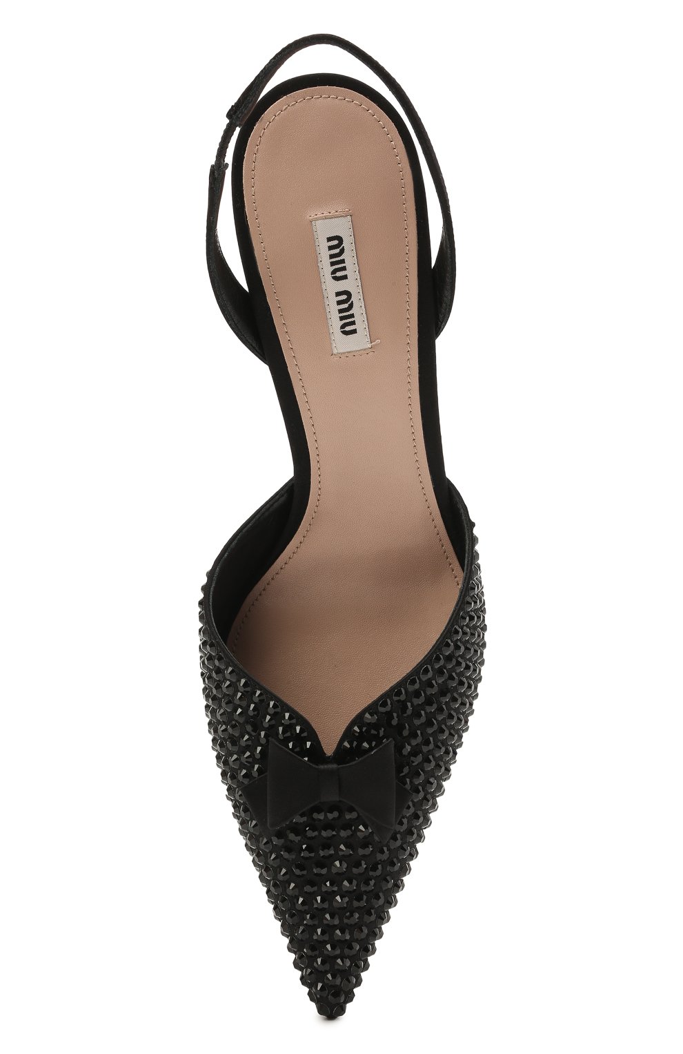 Туфли MIU MIU черного цвета по цене 105000 руб., арт. 5I459D-049-F0002-065, фото 5 Туфли MIU MIU, арт. 5I459D-049-F0002-065, фото 5