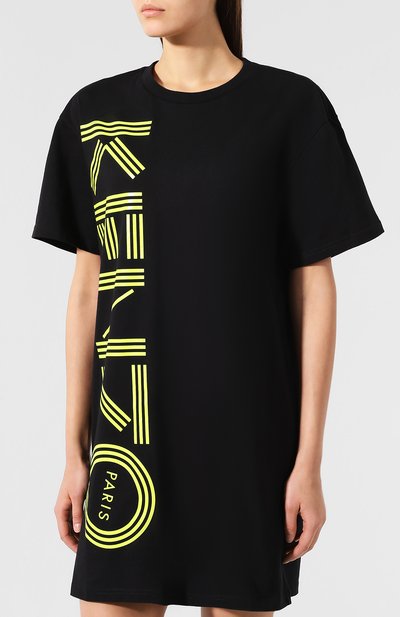Хлопковое платье KENZO, арт. 2R0868987, фото 3
