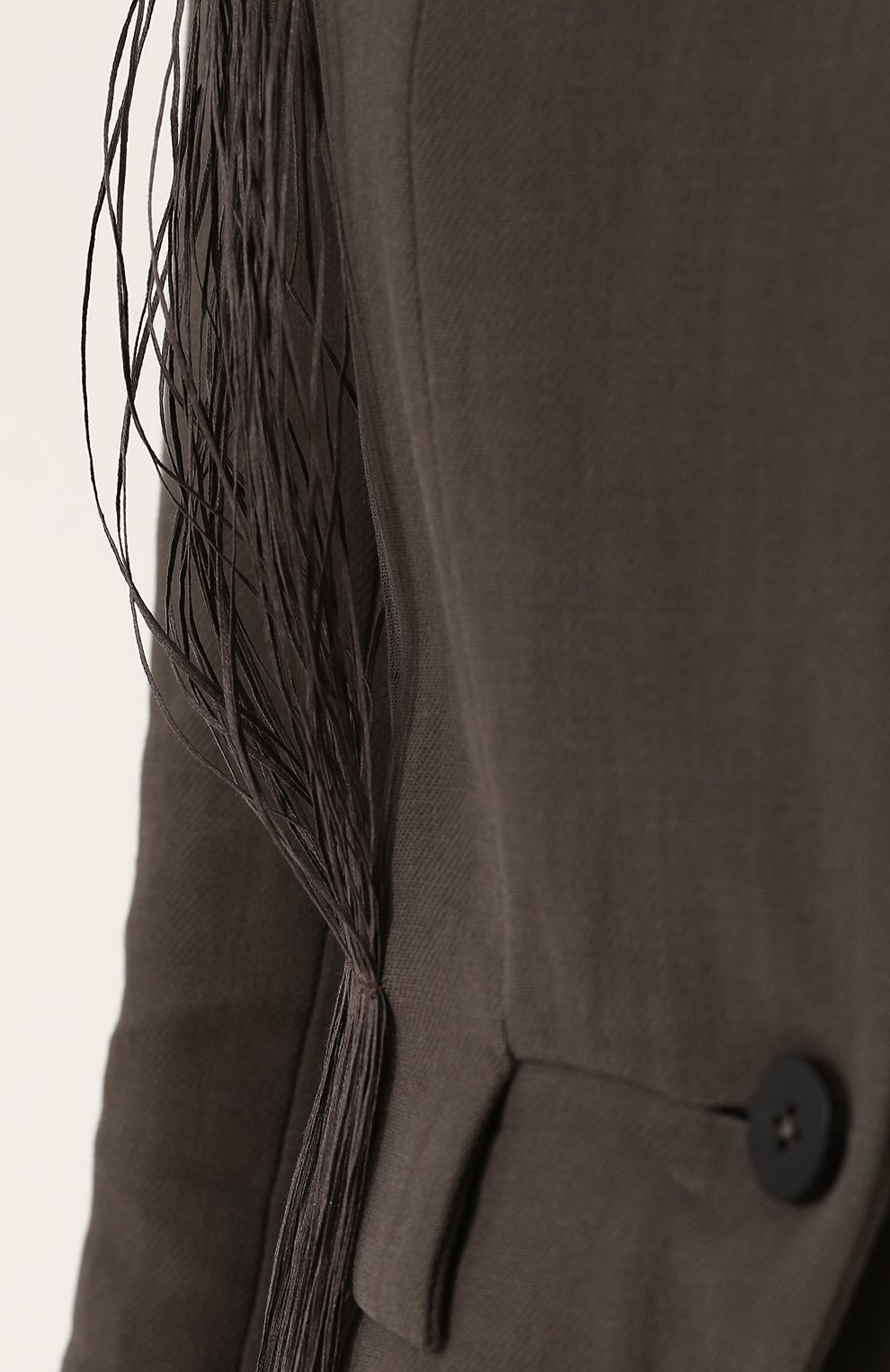 Удлиненный жакет асимметричного кроя  ISABEL BENENATO, арт. WW02RS18, фото 5