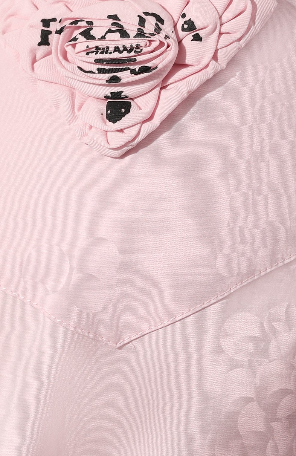 Хлопковое платье PRADA, арт. P3E45R-1YWK-F0UH3-211, фото 5