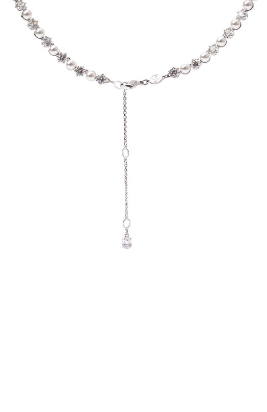 Колье Matrix Tennis Swarovski 5689623 Серебряный  5689623 Фото 4