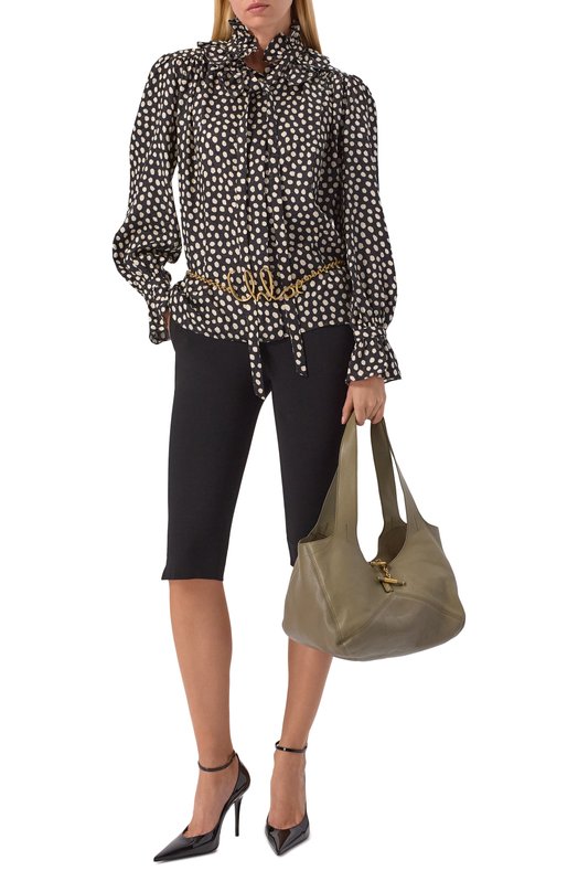 Сумка Balloon Chloé CH26SS645Q15 Хаки  CH26SS645Q15 Фото 7