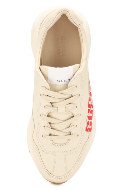 Кожаные кроссовки rhyton GUCCI, арт. 602046/DRW00, фото 5