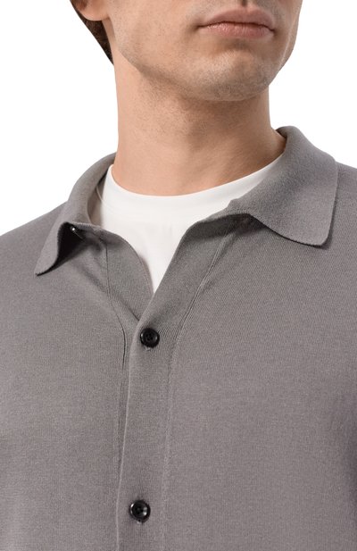 Кардиган из шелка и кашемира ATTACHMENT, арт. AK61-004, фото 5