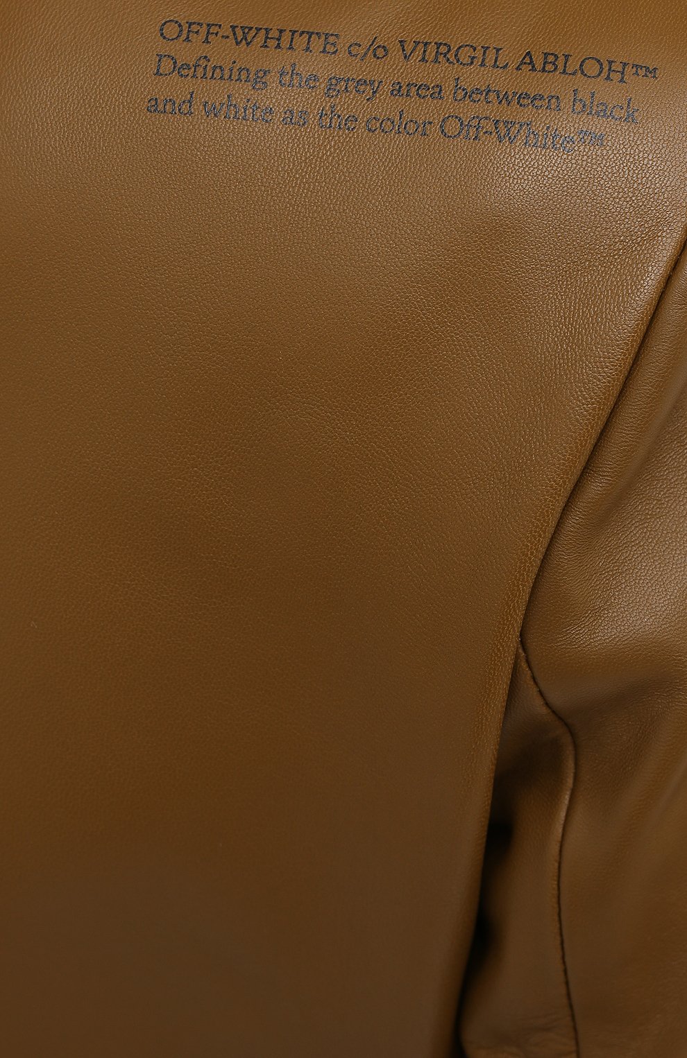 Кожаный жакет OFF-WHITE, арт. 0WJA036E20LEA0016363, фото 5