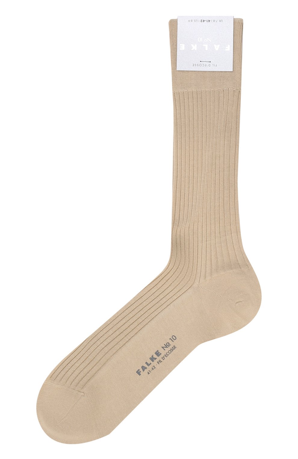 Хлопковые носки FALKE бежевого цвета по цене 4810 руб., арт. 14649, фото 1 Хлопковые носки FALKE, арт. 14649, фото 1