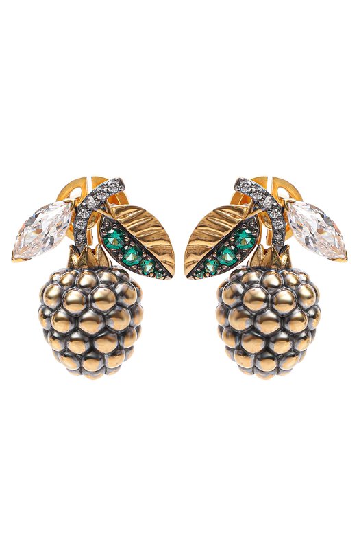 Серьги Raspberry Queensbee 202403 Золотой 202403