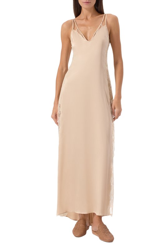 Шелковая сорочка C.alla CL0285 S0 Бежевый  CL0285 S0 Фото 3