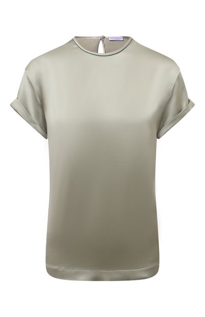 Женский шелковый топ BRUNELLO CUCINELLI, арт. M0C59B1008