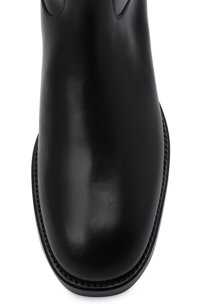 Кожаные сапоги DOLCE & GABBANA, арт. A70040/AW375, фото 5