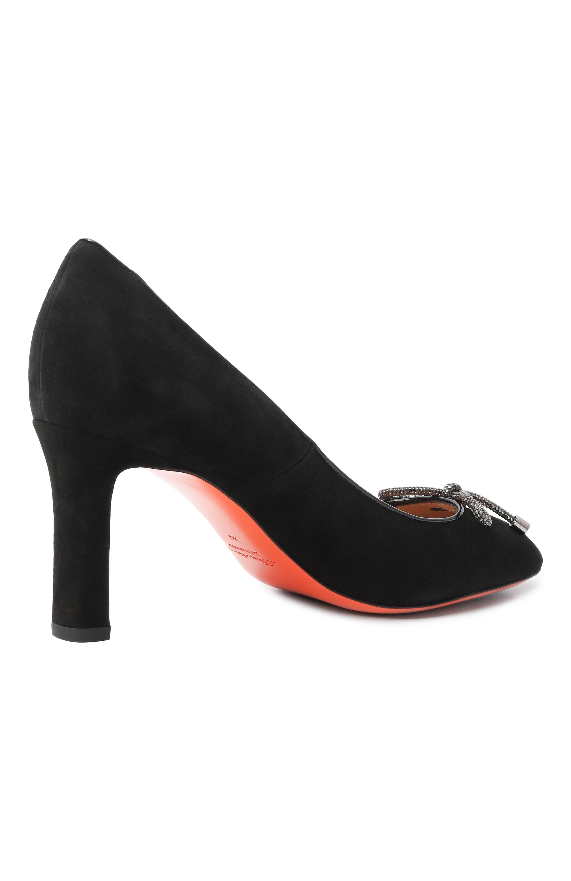 Замшевые туфли SANTONI, арт. WDGG71860HI2NW0M, фото 5