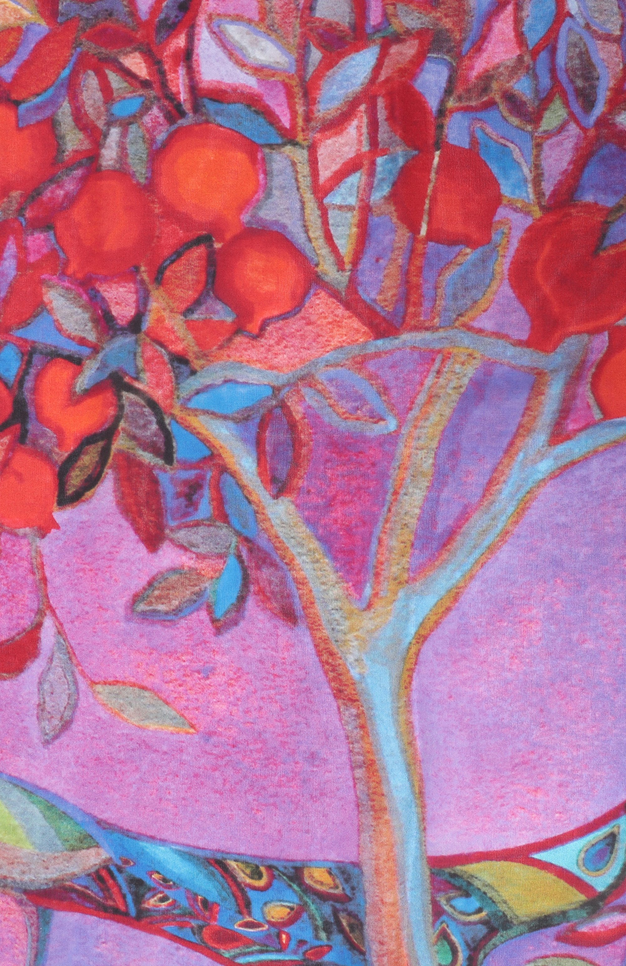 Шелковая шаль армения GOURJI, арт. 91121437/5571108, фото 4