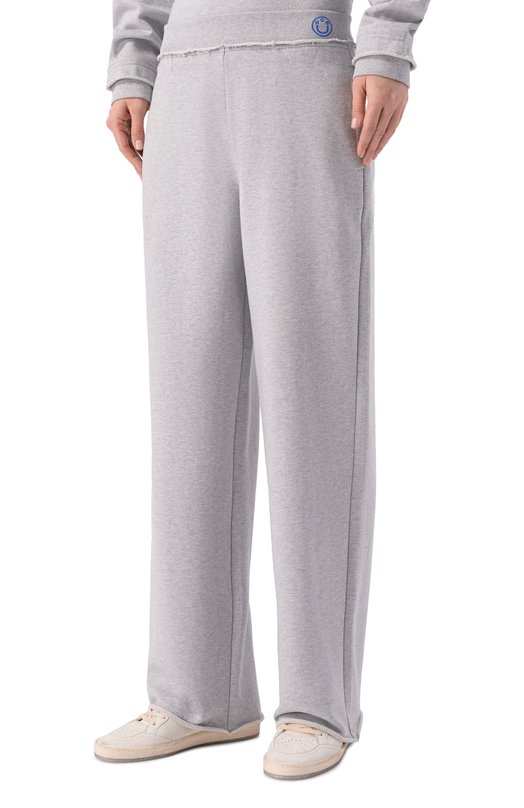 Хлопковые брюки HUGO Blue 50553589 Серый  50553589 Фото 3