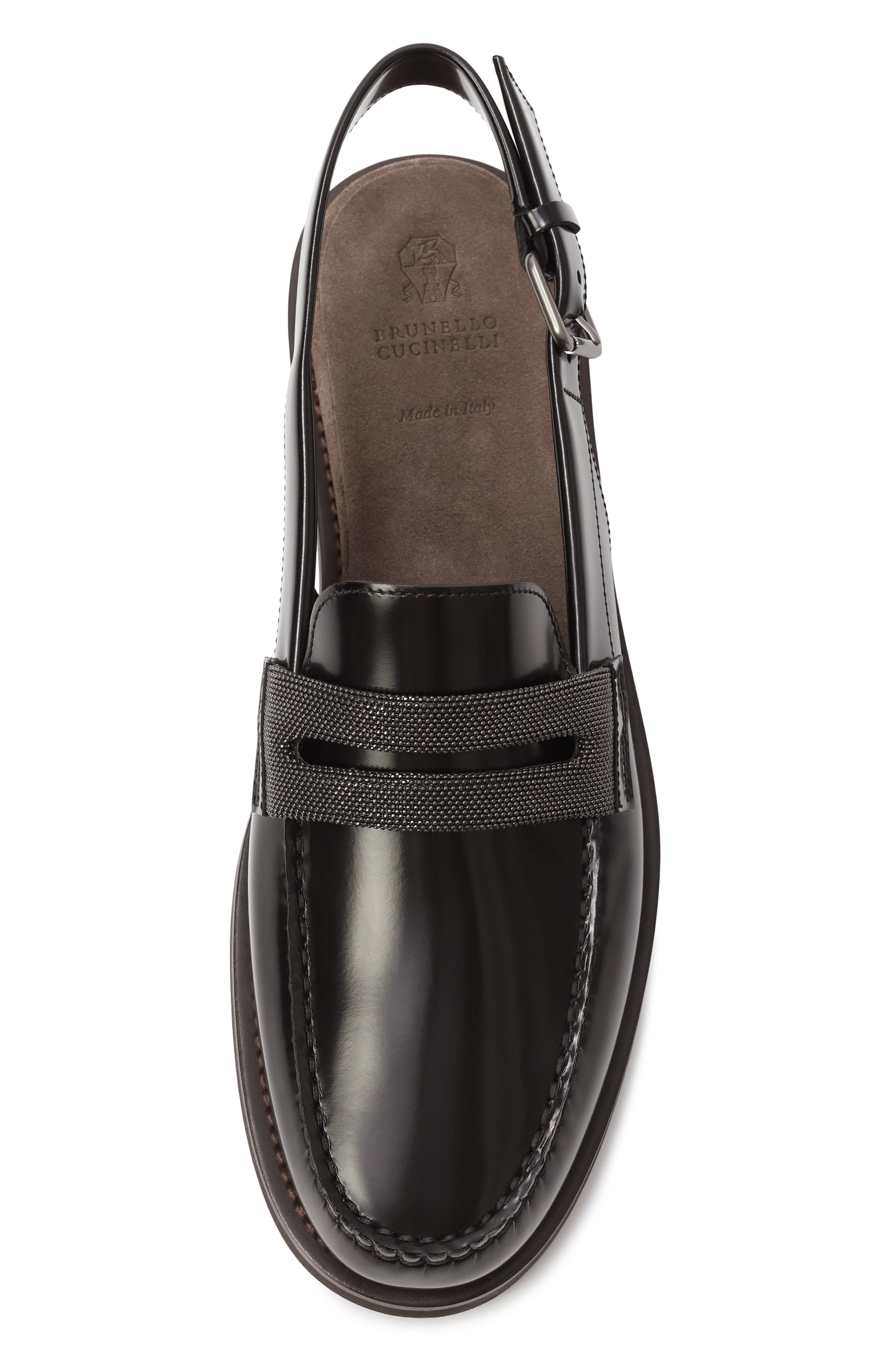 Кожаные лоферы BRUNELLO CUCINELLI, арт. MZVNG2963, фото 6
