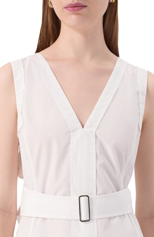 Хлопковое платье 3.1 Phillip Lim S251-9877LCE Белый  S251-9877LCE Фото 5