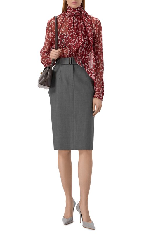 Комбинированные туфли Vivienne 100 Le Silla 4216D090BXPPGSL Серый  4216D090BXPPGSL Фото 3