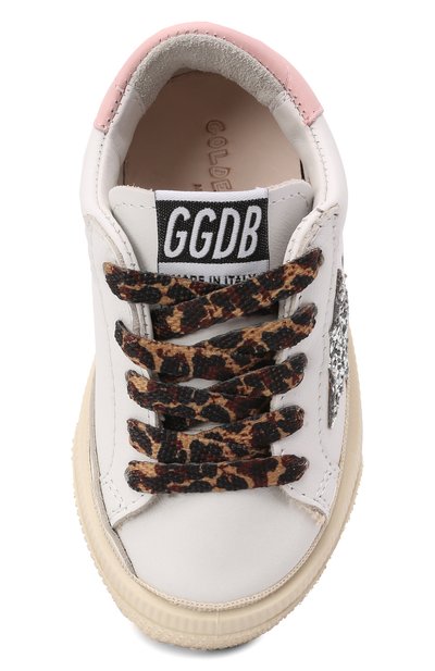 Кожаные кеды superstar GOLDEN GOOSE DELUXE BRAND, арт. GJF00112.F001989, фото 4