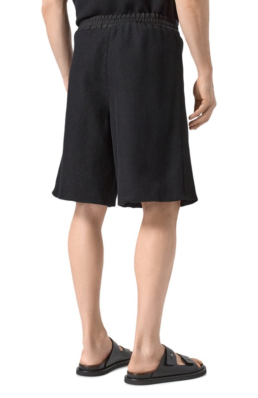 Хлопковые шорты Jil Sander J22MU0131/J20258 Чёрный  J22MU0131/J20258 Фото 4